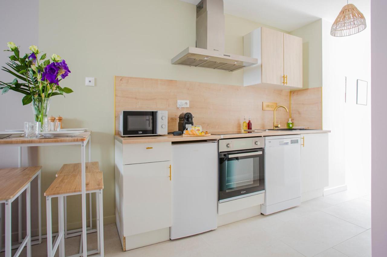 Ideal Pro & Couple - 2 Logements Theme Boho Chic Rdc & Dandy 1Er Etage - Quartier Calme - Jardin - Wifi Hd - Smart Tv - Parking Gratuit - Proche Centre & Transports - Ask Home Valenciennes Eksteriør billede