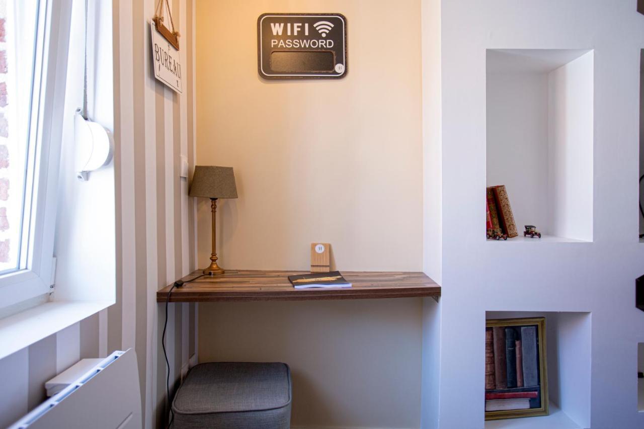 Ideal Pro & Couple - 2 Logements Theme Boho Chic Rdc & Dandy 1Er Etage - Quartier Calme - Jardin - Wifi Hd - Smart Tv - Parking Gratuit - Proche Centre & Transports - Ask Home Valenciennes Eksteriør billede