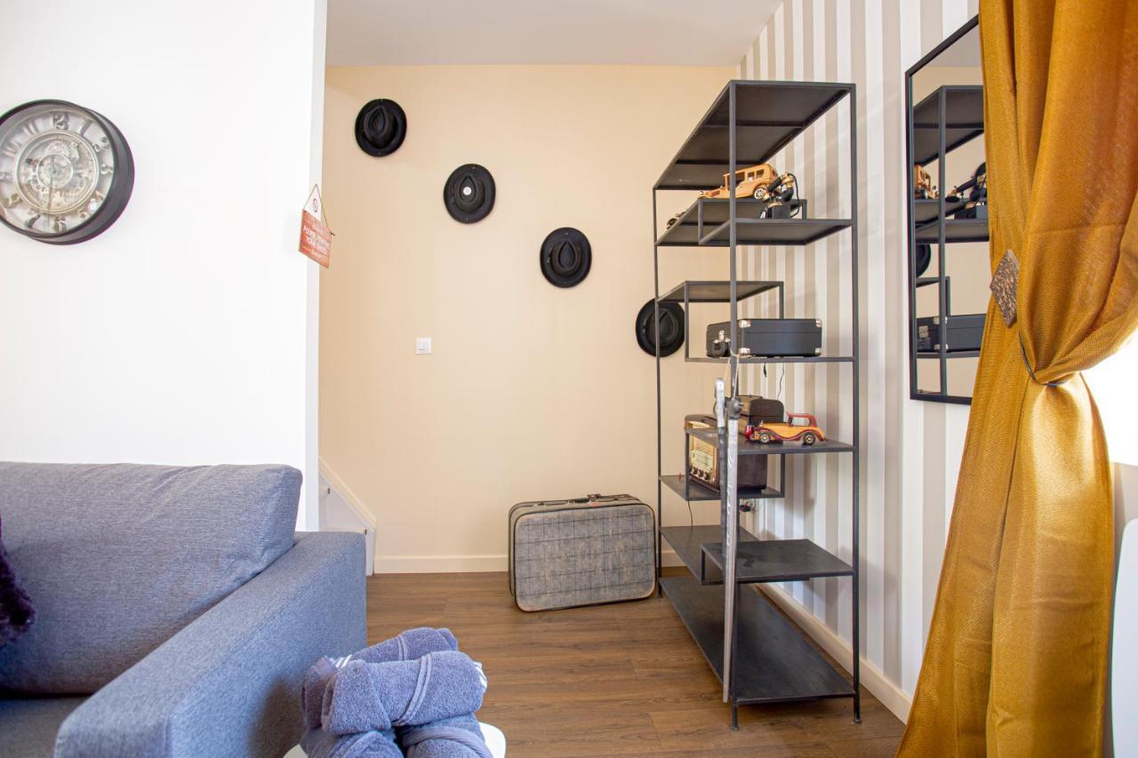 Ideal Pro & Couple - 2 Logements Theme Boho Chic Rdc & Dandy 1Er Etage - Quartier Calme - Jardin - Wifi Hd - Smart Tv - Parking Gratuit - Proche Centre & Transports - Ask Home Valenciennes Eksteriør billede